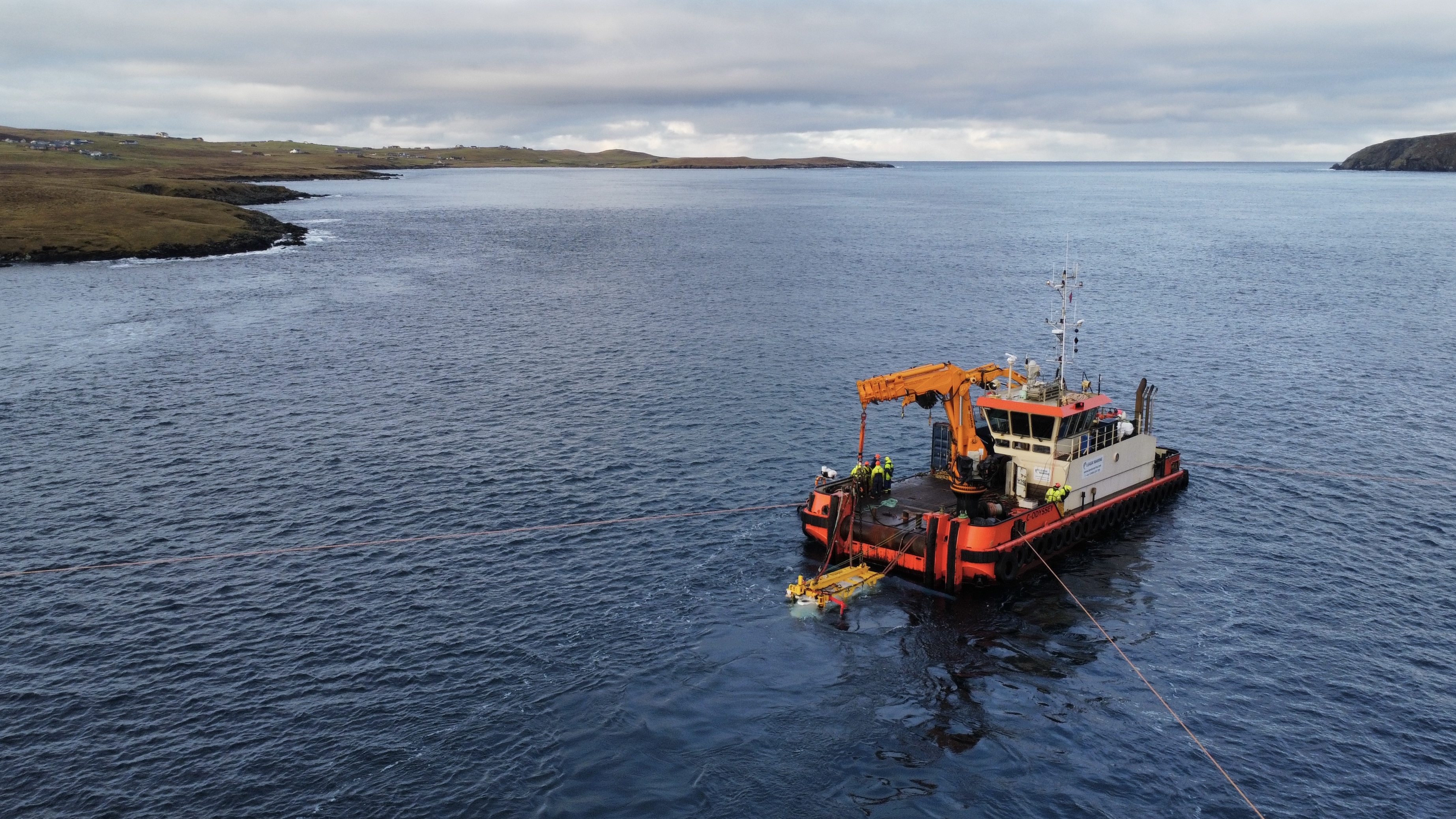 Nova Innovation Shetland Tidal Array Deployment (Photo Credit: Nova Innovation)