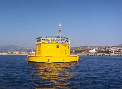 Enermar Project device in water.