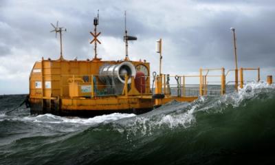 Artist rendition of the Ocean Energy Buoy