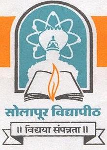 Solapur University logo