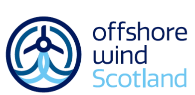 Logo with offshore wind Scotland