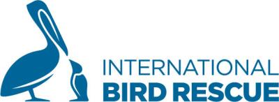 Two birds with the words International Bird Rescue